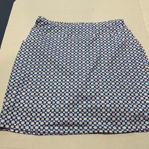 Women's jofit Golf Skirt size XS like new Multi colored
